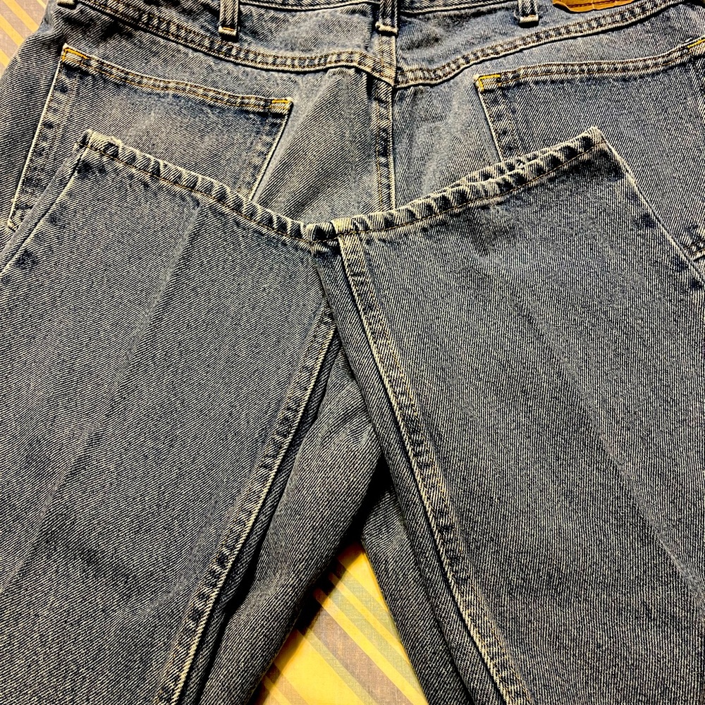 Men’s Wrangler jeans, 38x29 Stone Washed